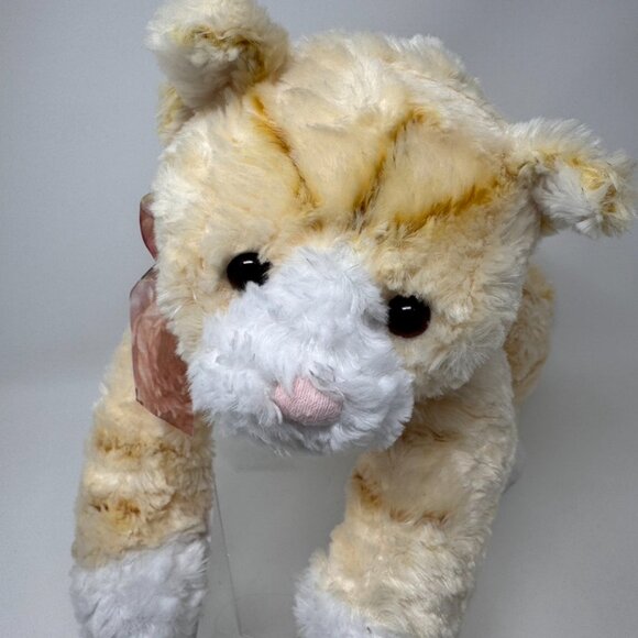 Gund TABBY THE CAT Floppy Plush 16" Cream Fur Stuffed Animal Soft - Picture 4 of 8